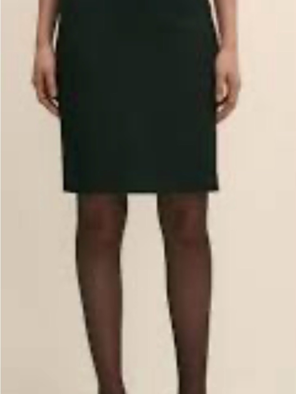 Brooks Brothers Classic Black Pencil Skirt ***Flaw*** see description/pictures